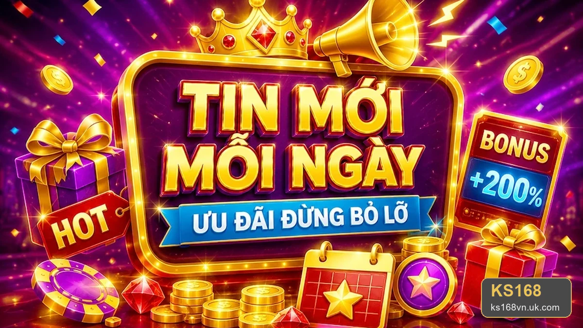Khuyến Mãi KS168: Tin Mới, Ưu Đãi Và Điều Kiện Nhận Thưởng Cần Kiểm Tra Trước Khi Tham Gia – ks168vn.uk.com