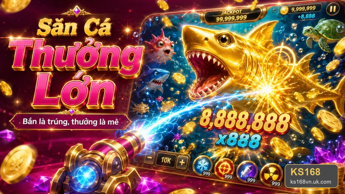 Bắn Cá Săn Thưởng Tại KS168: Đọc Biểu Tượng, Vòng Thưởng Và Chi Tiết Màn Hình Trước Khi Chơi – ks168vn.uk.com